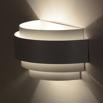 Moderna minimalistička željezna LED stenska lampa za spavaću sobu, hodnik i stepenice
