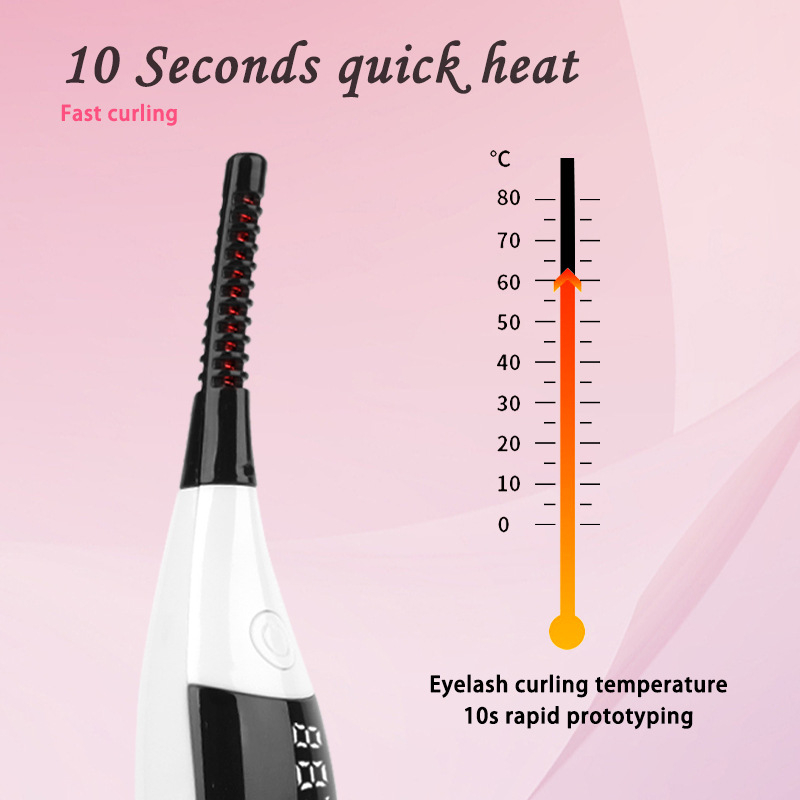 Mini încălzitor de gene cu temperatură reglabilă, ondulator electric reîncărcabil WK-8016