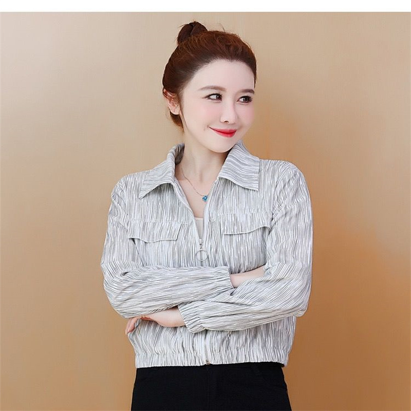 2025 nova retro američkog stila jakna s dugim rukavima, kratka jakna za žene, Chanel-inspiriran casual stil