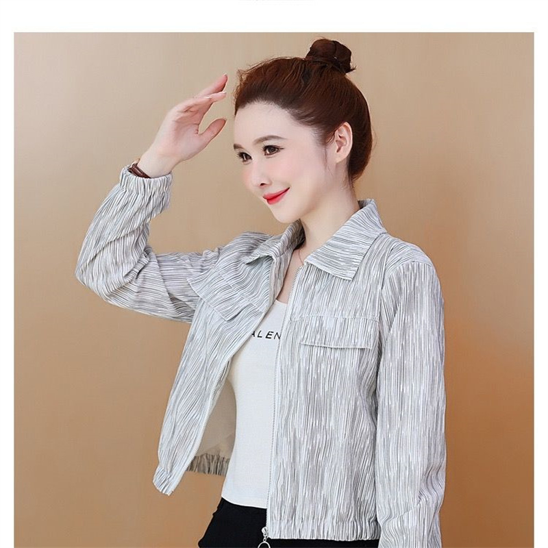 2025 nova retro američkog stila jakna s dugim rukavima, kratka jakna za žene, Chanel-inspiriran casual stil