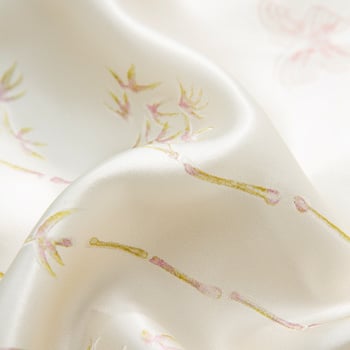 Ženski top od svile Mulberry, Jacquard, okrugli izrez, dugi rukavi, dizajn kineskog stila, proljeće 2026