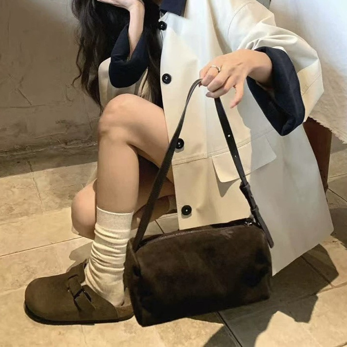 Zhang Beibei 1ibell Tencel Pamuk Corduroy Patchwork Radnička Jakna za Žene, Vintage s Jednim Redom Kopči