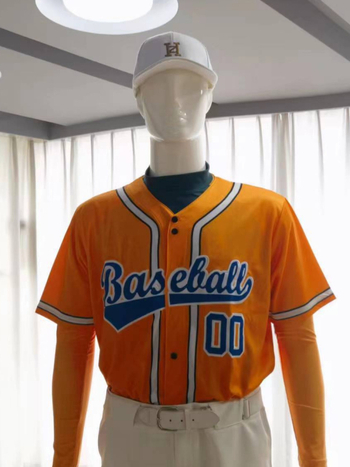 Amerikai stílusú professzionális baseball kardigán, gyorsan száradó anyaggal, egygombos, rövid ujjú, testreszabható egyenruha