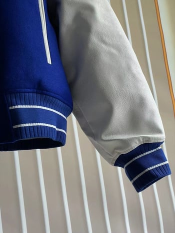 GV patchwork modna baseball jakna - unisex, labav kroj
