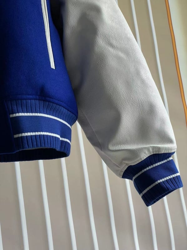 GV patchwork modna baseball jakna - unisex, labav kroj