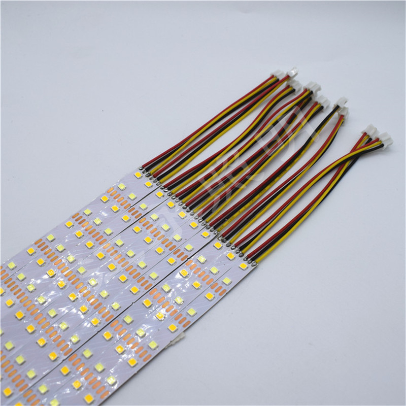 LED traka za osvjetljenje kozmetičke torbice, 3,7V, dvobojna topla/hladna bijela, 2835 LED, 60 LED po metru