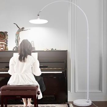 Minimalistička podna lampa s tekstilnim tijelom, za spavaću sobu i čitanje, svjetlo za zaštitu očiju