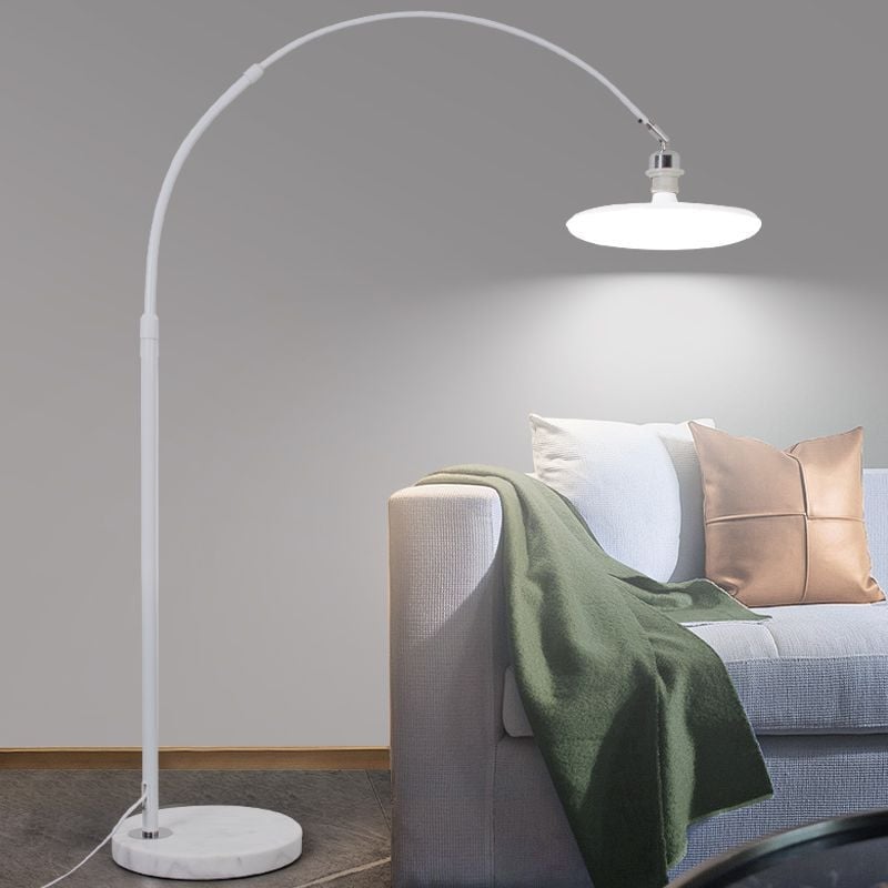 Minimalistička podna lampa s tekstilnim tijelom, za spavaću sobu i čitanje, svjetlo za zaštitu očiju