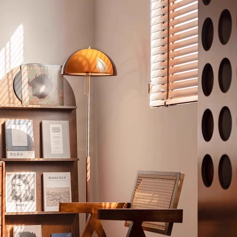 Francuska vintage podna lampa za dnevni boravak, dekorativna lampa uz kauč, retro rasvjeta za spavaću sobu i ured