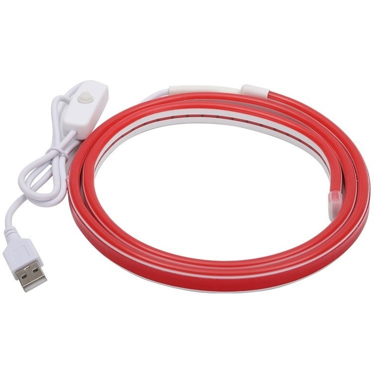 Prilagođena LED traka za dom, 5V USB, fleksibilna silikonska neonska traka