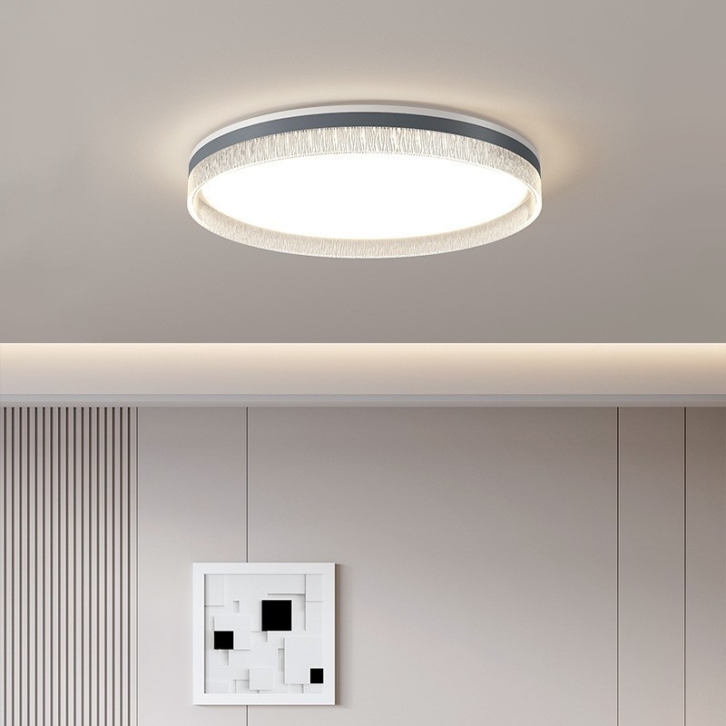 Nova LED pravokutna stropna svjetiljka za dnevni boravak i spavaću sobu, minimalistički modern stil, lampica za zaštitu očiju