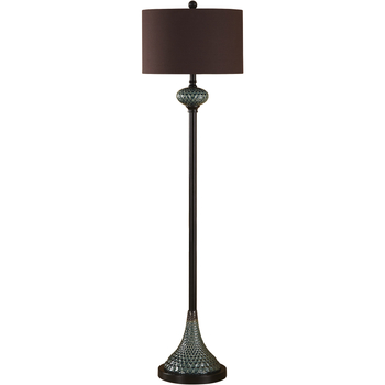 Podna lampa u američkom stilu za dnevni boravak i spavaću sobu, moderno minimalističko nordijsko toplo osvjetljenje, kućište od nehrđajućeg čelika i platneni abažur – kompletan set svjetiljki