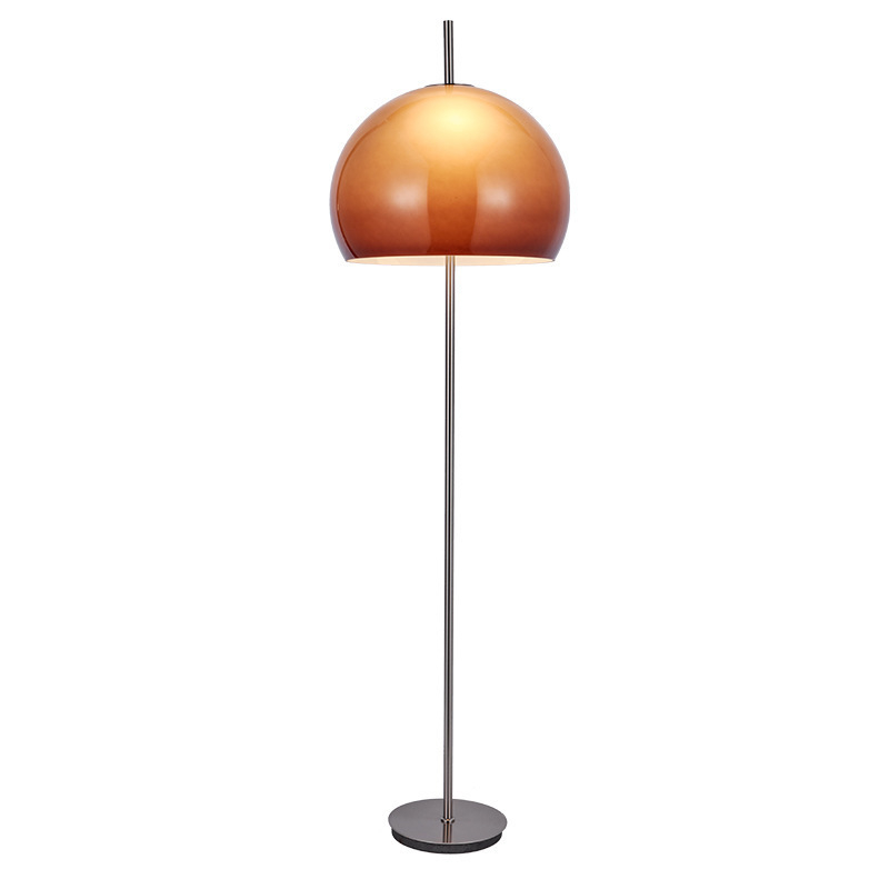Gljiva podna svjetiljka – stakleno sjenilo, Bauhaus vintage stil, pogodna za spavaću sobu i dnevni boravak, 2 LED izvora svjetla