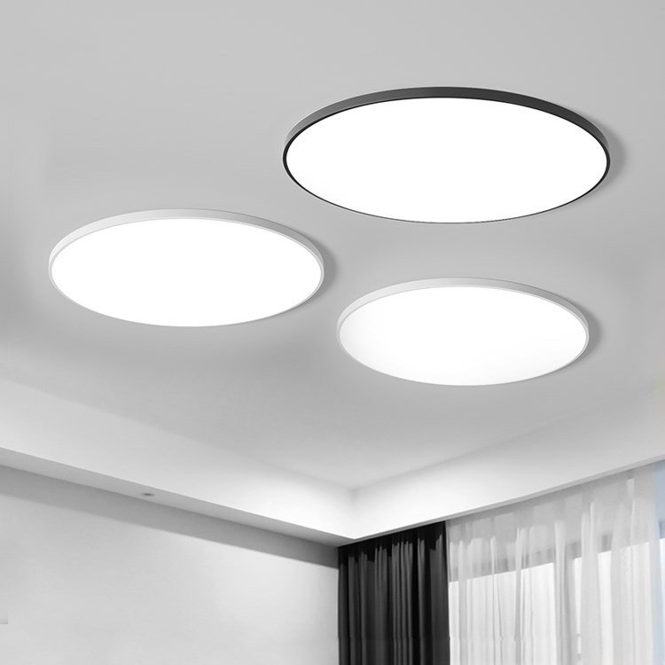 Yufu LED ultra-tanka okrugla stropna svjetiljka - vodootporna za kupaonicu, balkon, spavaću sobu, kuhinju i hodnik