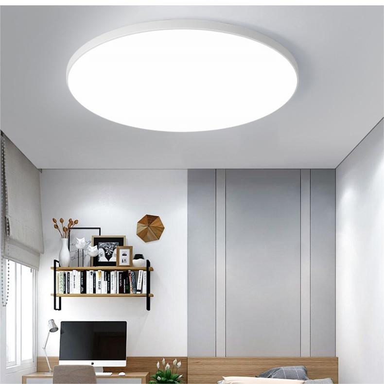 Yufu LED ultra-tanka okrugla stropna svjetiljka - vodootporna za kupaonicu, balkon, spavaću sobu, kuhinju i hodnik