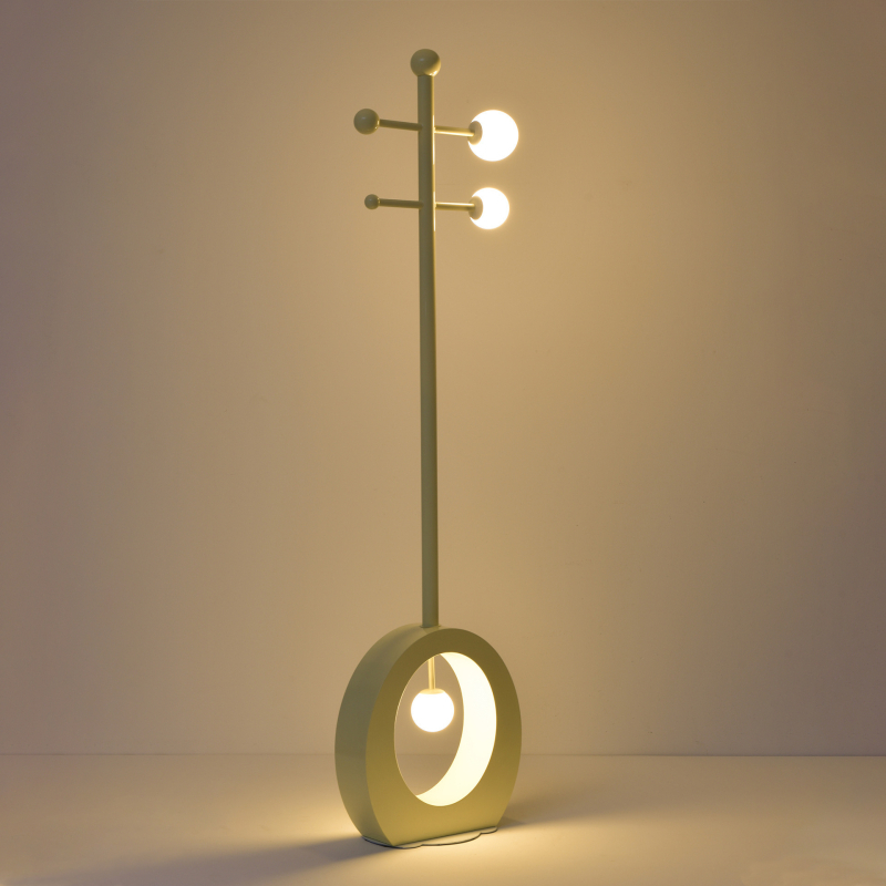 Podna lampa s motivom violine, skandinavski dizajn, kreativni minimalistički dekor za dječju sobu