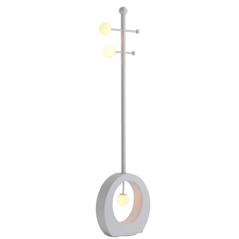 Podna lampa s motivom violine, skandinavski dizajn, kreativni minimalistički dekor za dječju sobu