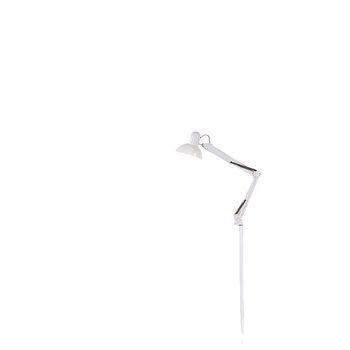 Podna lampa s dugim ramenom, skandinavski moderni minimalistički stil, metalno tijelo, podesiva visina, pogodna za dnevni boravak, studij i spavaću sobu