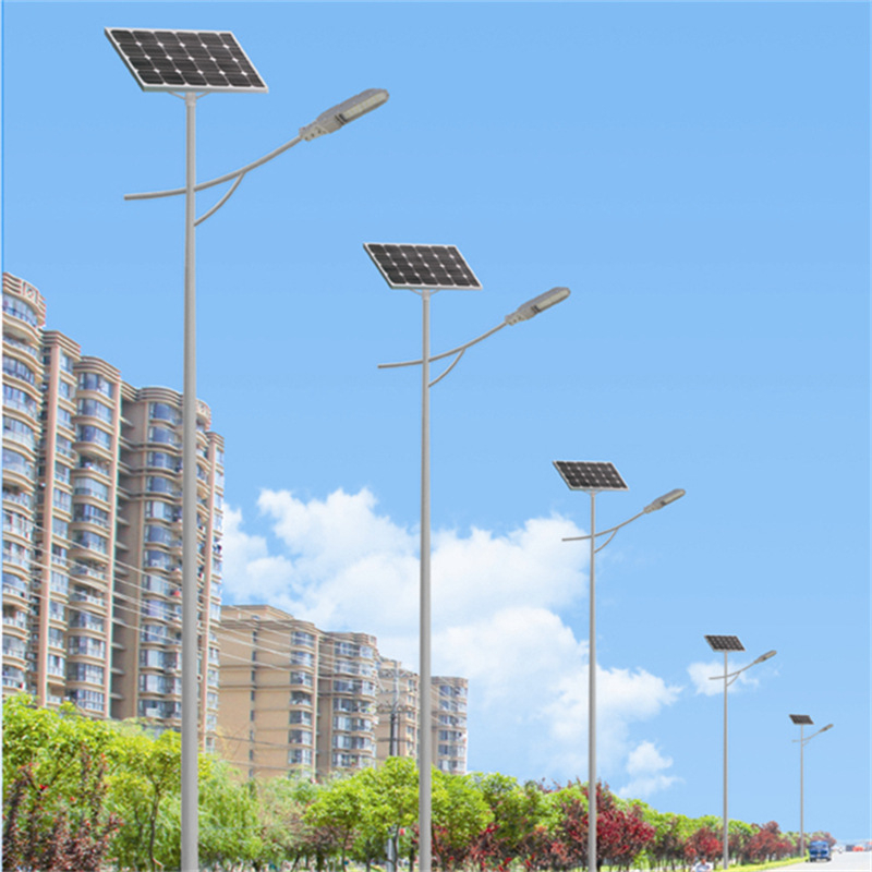 Solarna ulićna rasvjeta za stambene četvrti, visina 8 m, 60 W, visoka svjetlost