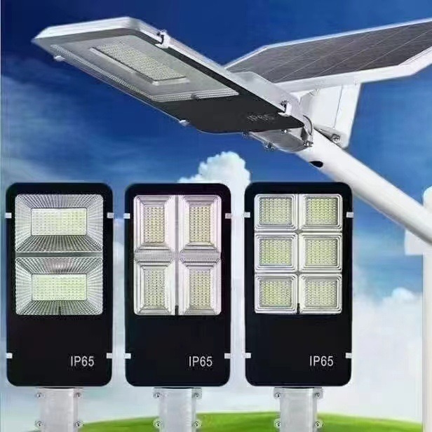 6-panel solarna LED rasvjeta za ulicu, ruralni vrt, IP67, 100W