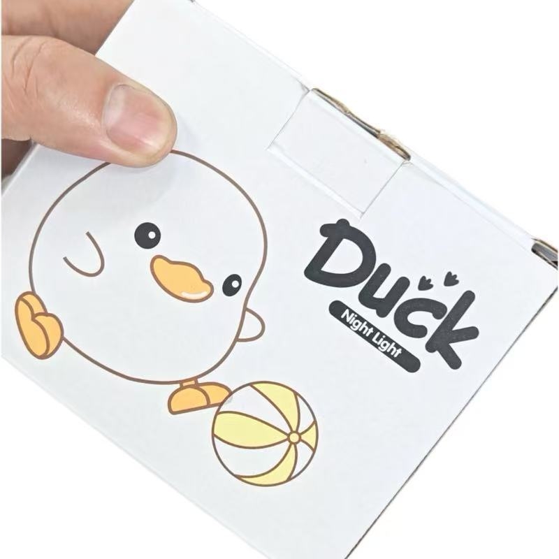 Silikonska noćna lampica s dodirnim senzorem, stolna/noćna lampica, atmosfersko svjetlo u obliku Doudou Duck, dekorativni dar
