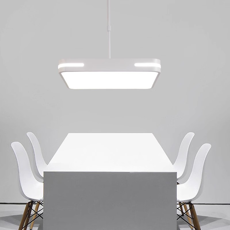 Prilagodljivi LED luster – moderan minimalistički dizajn, željezno tijelo, dvostruki način montaže (viseći ili usisnom držaču), visina 30–60 cm, 220V, za dnevni prostor