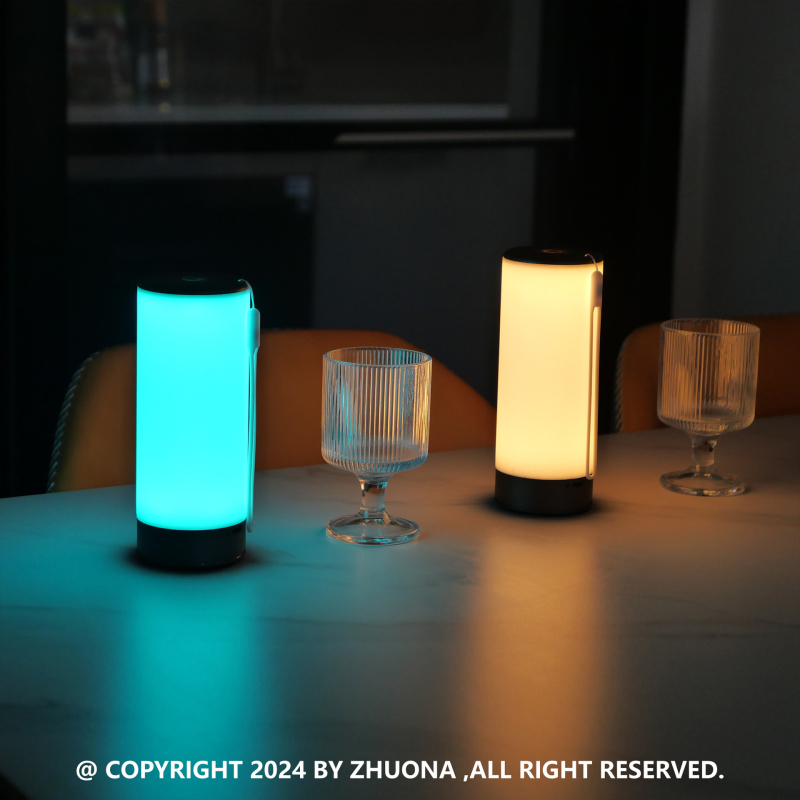 Noćna LED lampica za čitanje uz krevet, dekorativna stolna lampa za spavaću sobu, dodirno upravljanje, rasvjeta s atmosferom