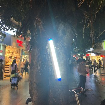 T5 LED аварийна тръба с магнитно окачване, аварийно осветление за пожарна безопасност, осветление за нощни пазари, супер ярко