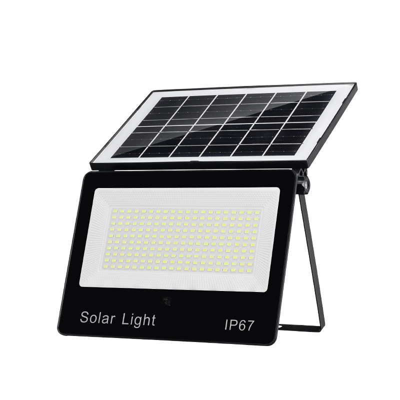 Solarna integrirana vanjska zidna svjetiljka s senzorom pokreta, IP67, za dvorište, cestu i garažu