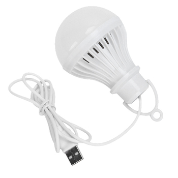 5V USB LED žarulja s kabelom — prijenosno nužno svjetlo za vanjsku upotrebu, energetska ušteda