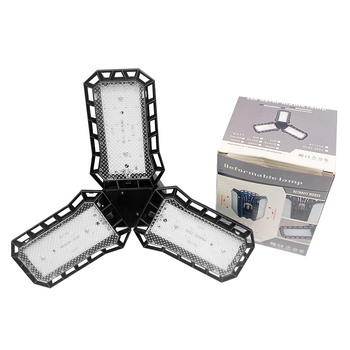 LED garažno svjetlo s E27 utičnicom, IP65, 110V, 4000 lm, 180° snop, CRI 70-80, plastično kućište, vijek trajanja 500000 h