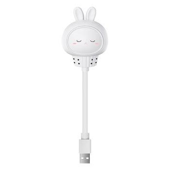 Умна зайче нощна лампа с гласово управление, USB захранване, лампа за нощното шкафче със таймер