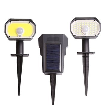 Solarna vanjska lampica za stablo – LED projektor krajine, vodootporni floodlight, svjetiljka za travnjak i vrt