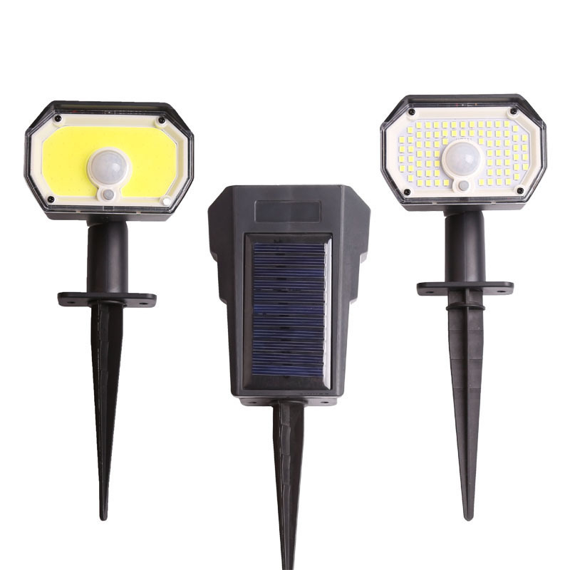 Solarna vanjska lampica za stablo – LED projektor krajine, vodootporni floodlight, svjetiljka za travnjak i vrt