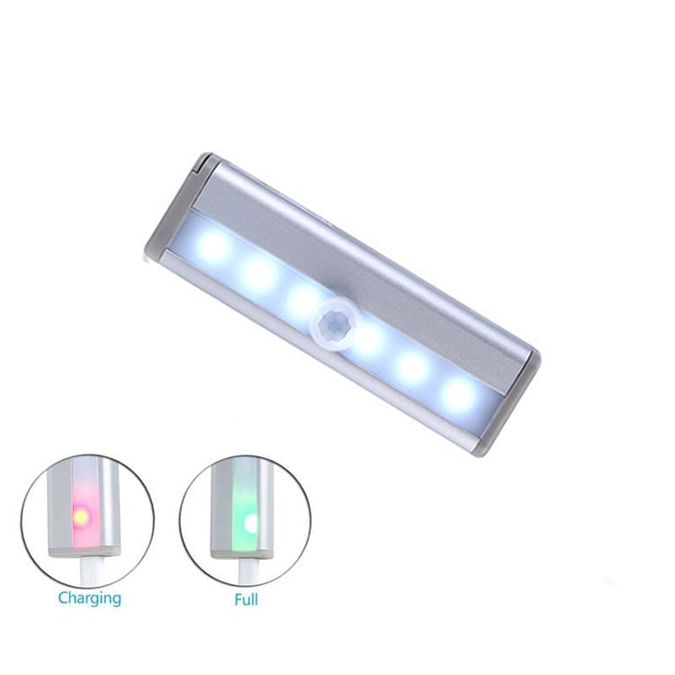 Inteligentna LED rasvjeta za garderobu s detekcijom pokreta, USB punjenje, baterijsko napajanje, za garderobu i hodnik