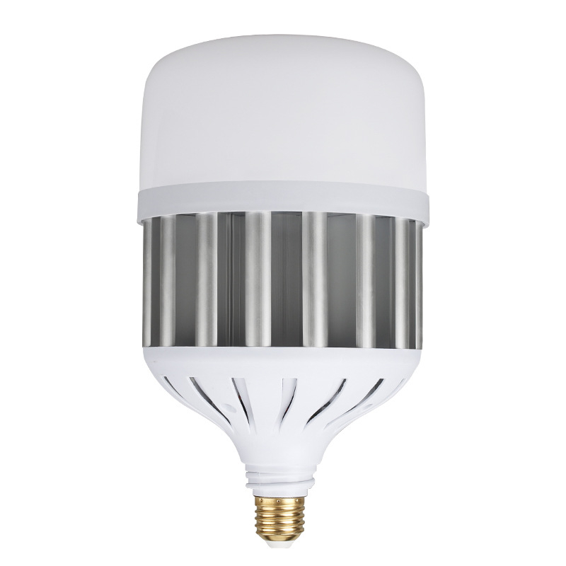 LED kuglasta svjetiljka s E27 navojem, srebrne boje, otpornost na magljenje i prašinu, za skladišta, radionice i stadione – 50W–100W, ultra svijetla