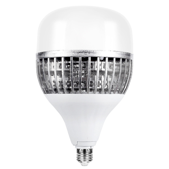 LED žarulja visoke snage s aluminijskim hladnjakom s rebrima, ultra jaka, 5000 lm, 220V, E27, izdržljiva za industrijske prostore