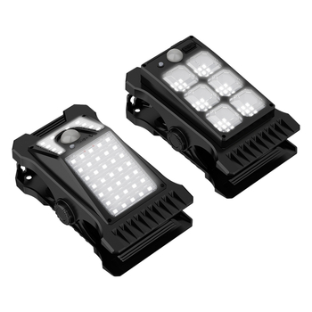 Solarna LED klips svjetiljka za vanjsku uporabu, punjiva, vodootporna zidna svjetiljka sa senzorom
