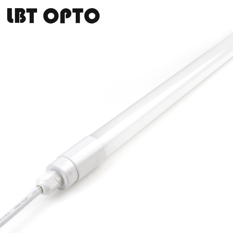 Т8 LED водоустойчива интегрирана лампова тръба, дължина 1,2 м, IP68, база G13, 18W; подходяща за ферми, аквариуми, рекламни кутии и външно осветление