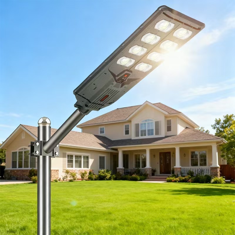 Solarna vanjska svjetiljka za dvorište – sve-u-jednom, IP67 vodootporna, super jaka, senzor pokreta