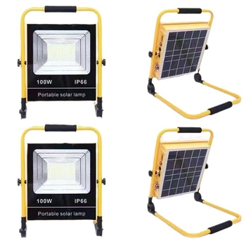 LED punjivi reflektor, vanjsko nužno osvjetljenje, IP65, 60W, prijenosno za kampiranje i gradilišta