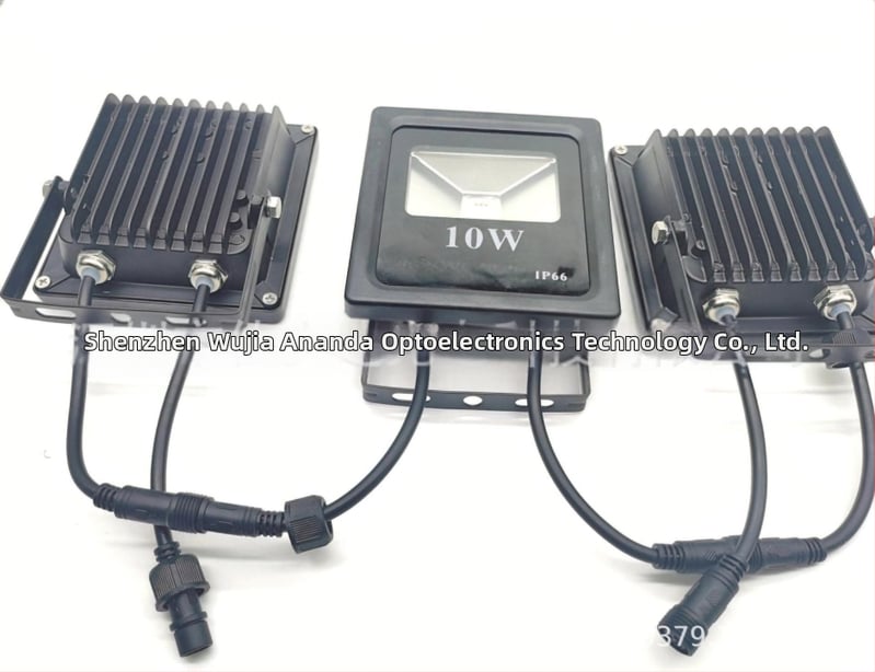 10W/20W WS2811 RGB прожектор с адресируем пиксел, пълноцветен, DC12V
