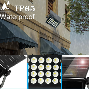 Solarni LED reflektor s daljinskim upravljanjem za vanjsku rasvjetu, vodonepropusan, super svijetao