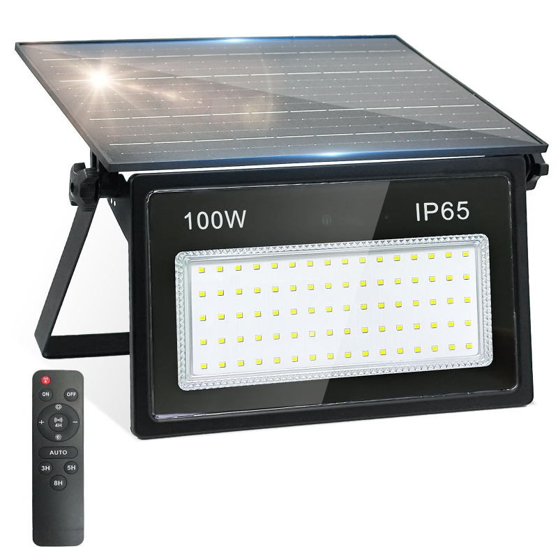 Solarni LED reflektor s daljinskim upravljanjem za vanjsku rasvjetu, vodonepropusan, super svijetao
