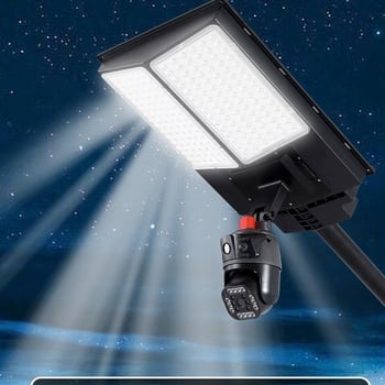 Solarna nadzorna ulična svjetiljka s 4G, vodootporna, za dvorište i seoske ceste