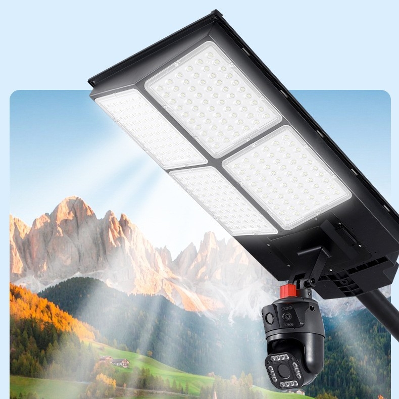 Solarna nadzorna ulična svjetiljka s 4G, vodootporna, za dvorište i seoske ceste