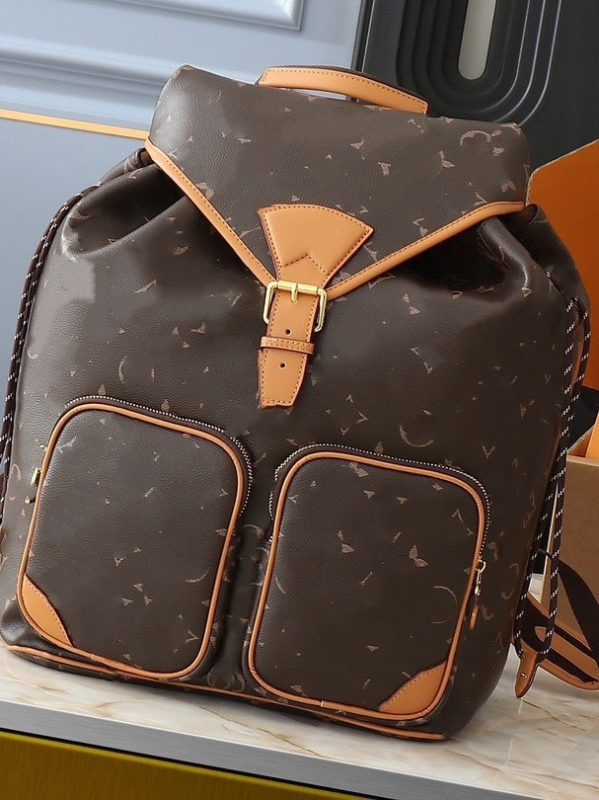 Unisex poslovni ruksak velike kapacitete 20–35 L, za 10-inčni laptop, kompozitna bikovska koža, platnena podstava, naramenice s zračnim jastučićima