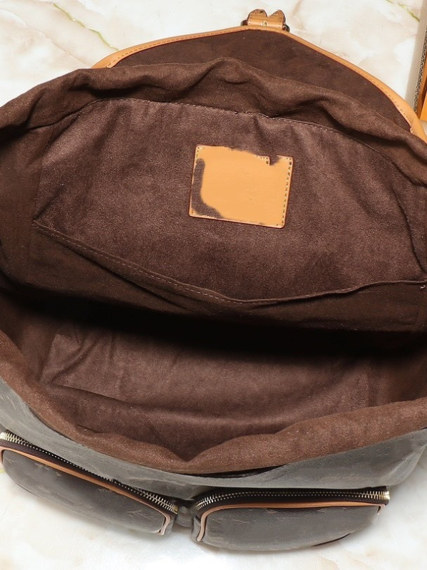 Unisex poslovni ruksak velike kapacitete 20–35 L, za 10-inčni laptop, kompozitna bikovska koža, platnena podstava, naramenice s zračnim jastučićima
