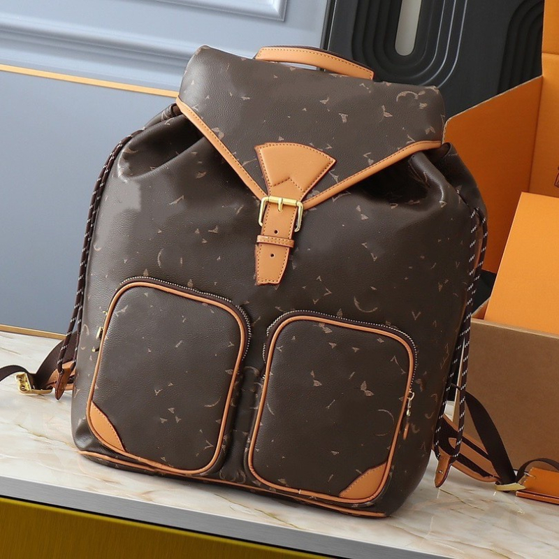 Unisex poslovni ruksak velike kapacitete 20–35 L, za 10-inčni laptop, kompozitna bikovska koža, platnena podstava, naramenice s zračnim jastučićima