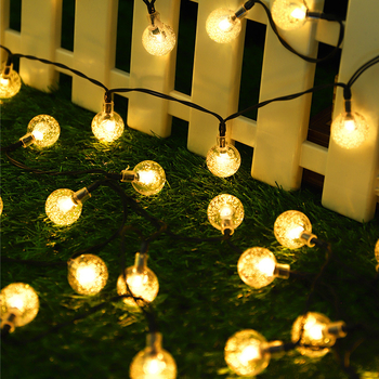 Lumină LED solară pentru copac, șir de lumini exterior, IP66, iluminat decorativ pentru grădină.
